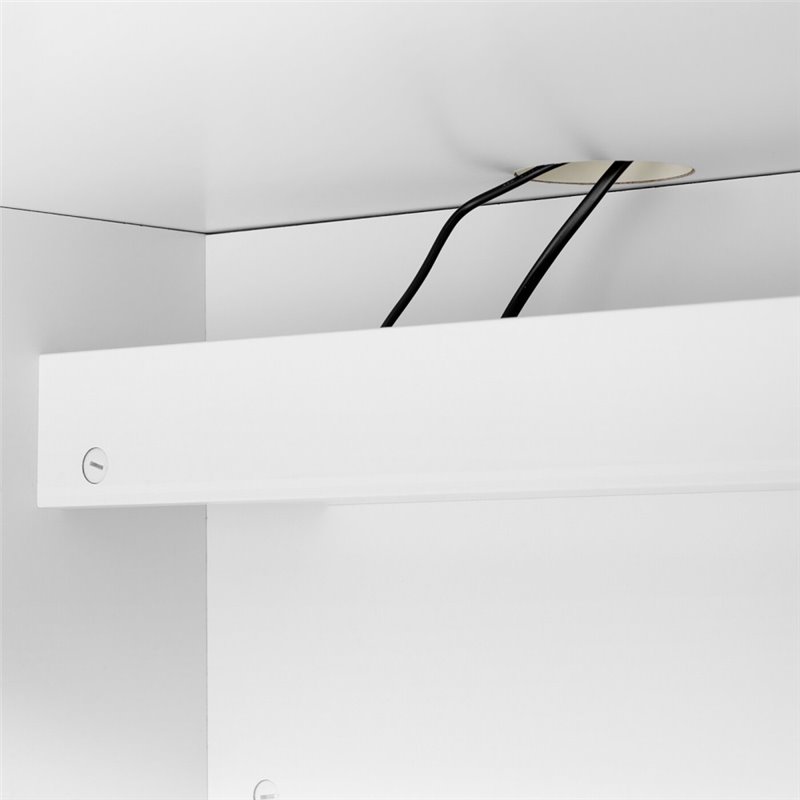 Письменный стол IKEA BRIMNES, белый, размеры 120×65 см