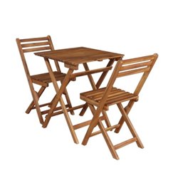 Набор садовой мебели из акации, 3 предмета, National Tree Company TP2043.0.1