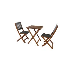 Набор садовой мебели из акации, 3 предмета, National Tree Company TP2104.0.1