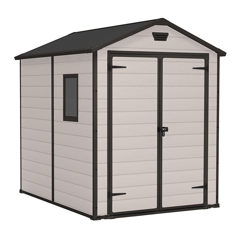 Сарай "Манор 6x8DD" (размеры 177х230 см), бежевый