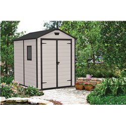 Сарай "Манор 6x8DD" (размеры 177х230 см), бежевый