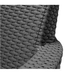 Комплект мебели Салемо сет (Salemo set) графит