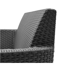 Комплект мебели Салемо сет (Salemo set) графит