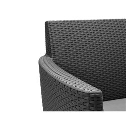 Комплект мебели Салемо сет (Salemo set) графит