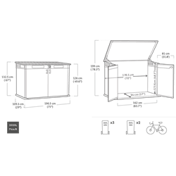 Шкаф уличный Cortina Mega (17212413)