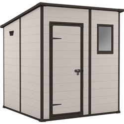 Сарай "Манор Пентхаус 6x6" (размеры 175 x 175 см), бежевый