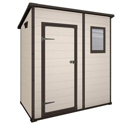 Сарай "Манор Пент 6x4" (размеры 175 x 103 см), бежевый