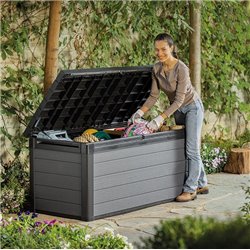 Сундук Кортина (Cortina box 570L) 570л, графит