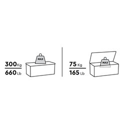Сундук Дарвин 662 л (Darwin Box 662L) графит