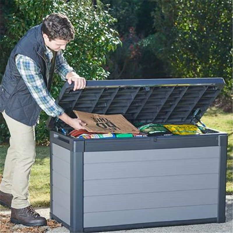 Сундук Кортина (Cortina box 380L) 380л, графит