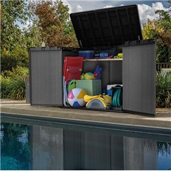 Ящик-шкаф Дарвин (Darwin) 1150 л, графит