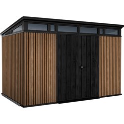 Сарай "Пент 11х7" (коричневый) (размеры 342 х 216 см)