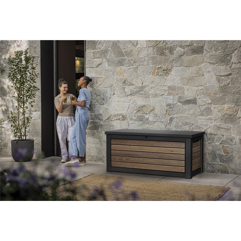 Сундук Деко 630л (Deco deck 630 L Walnut) темно-коричневый