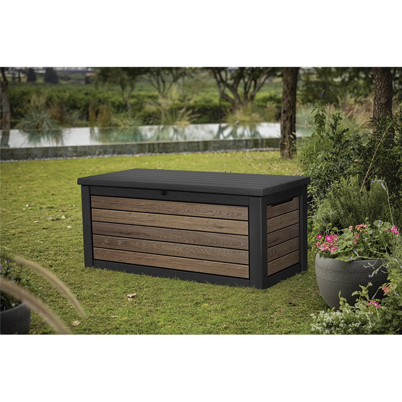 Сундук Деко 630л (Deco deck 630 L Walnut) темно-коричневый