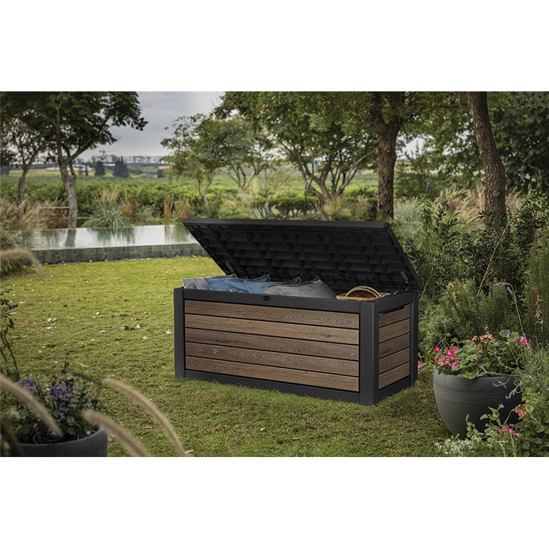 Сундук Деко 630л (Deco deck 630 L Walnut) темно-коричневый