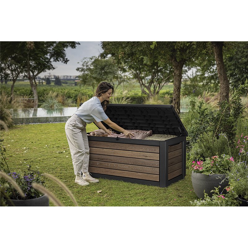 Сундук Деко 630л (Deco deck 630 L Walnut) темно-коричневый