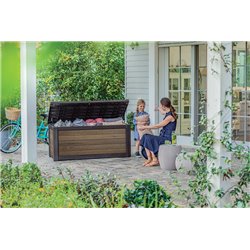 Сундук Деко 630л (Deco deck 630 L Walnut) темно-коричневый