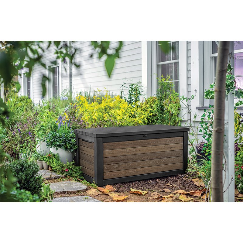 Сундук Деко 630л (Deco deck 630 L Walnut) темно-коричневый