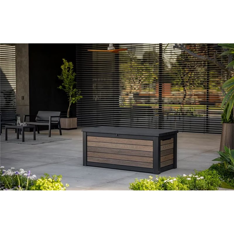 Сундук Деко 630л (Deco deck 630 L Walnut) темно-коричневый