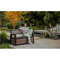 Скамья ДЕКО орех (Deco Garden Bench) 227 л.