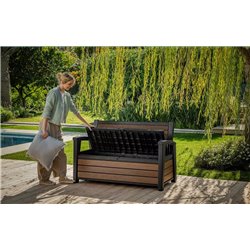 Скамья ДЕКО орех (Deco Garden Bench) 227 л.