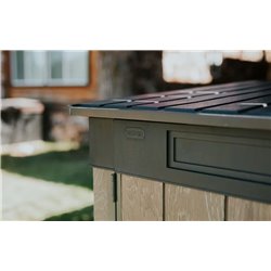 Ящик-шкаф Горизонтальный (Horizontal Shed) 2020 л. ясень