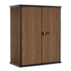Шкаф Вертикальный (Vertical Shed) 1400 L коричневый венецианский