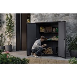 Шкаф Вертикальный (Vertical Shed) 1400 L орех