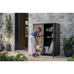 Шкаф Вертикальный (Vertical Shed) 1400 L орех
