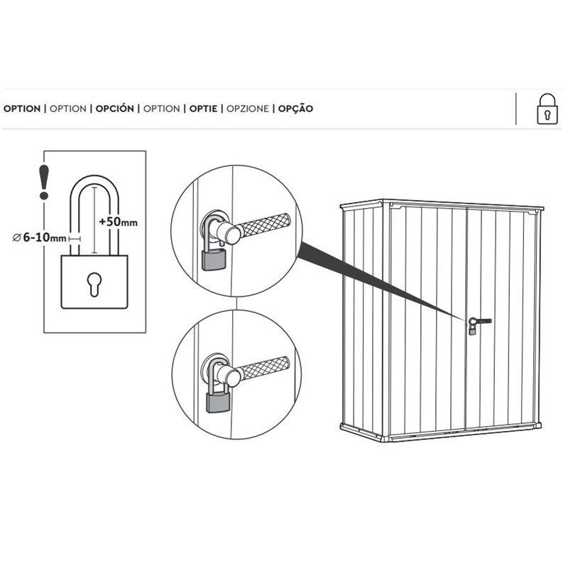 Шкаф Вертикальный (Vertical Shed) 1400 L орех