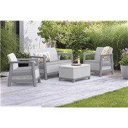 Комплект мебели Сканди (Scandi Linea 2 Seater Set) пепельно серый