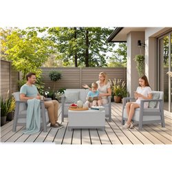Комплект мебели Сканди (Scandi Linea 2 Seater Set) пепельно серый