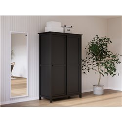 Шкаф ХЕМНЭС (Россия) черный (2уп.)