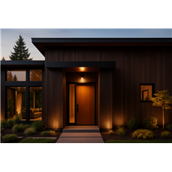 Фасадная реечная панель ДПК Holzhof Eco 219*26*3000мм, венге