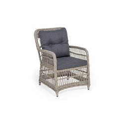 кресло плетеное из искусственного ротанга