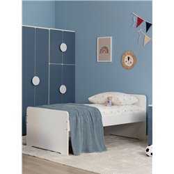 S01996 ПИКСИ кровать 80x160, робкий подснежник