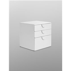 S02009 ПИКСИ комод 3 ящика 60x57x63
