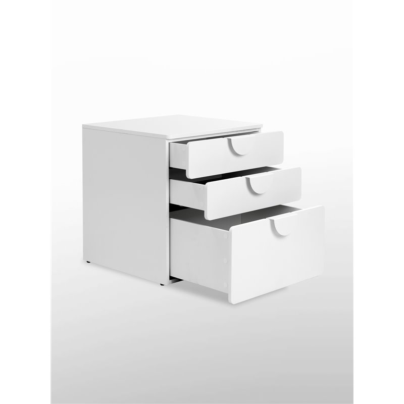 S02009 ПИКСИ комод 3 ящика 60x57x63