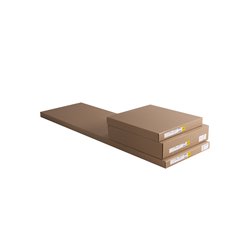 S02443 ПИКСИ стеллаж с 2 ящиками 60x57x183, озорной василек