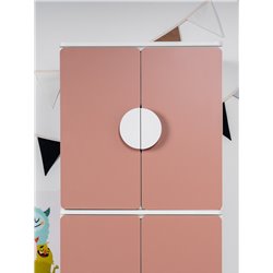 S02559 ПИКСИ шкаф распашной с 2 дверьми 60x57x63, мечтательный пион