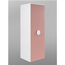 S02597 ПИКСИ шкаф распашной с 2 дверьми и полкой 60x57x183