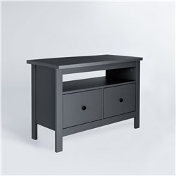 2.08.03.080.4 САГА тумба 2 ящика серая RU