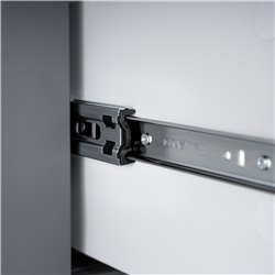 2.08.03.080.4 САГА тумба 2 ящика серая RU