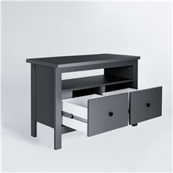 2.08.03.080.4 САГА тумба 2 ящика серая RU