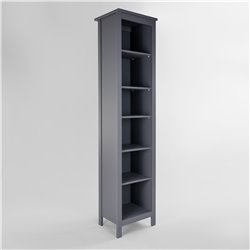 2.08.07.100.4 САГА стеллаж 50 серый RU