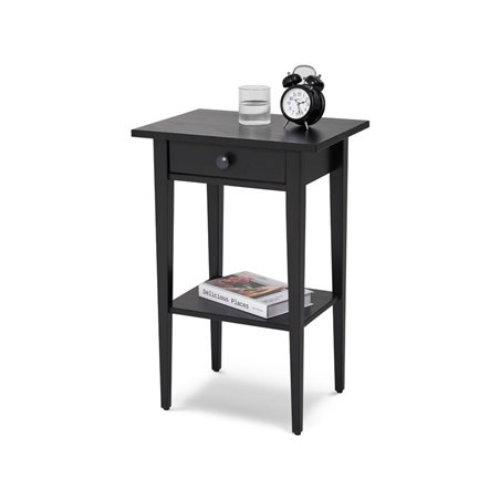 Тумба КЫМОР 1 ящик Черный