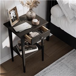 Тумба КЫМОР 1 ящик Черный