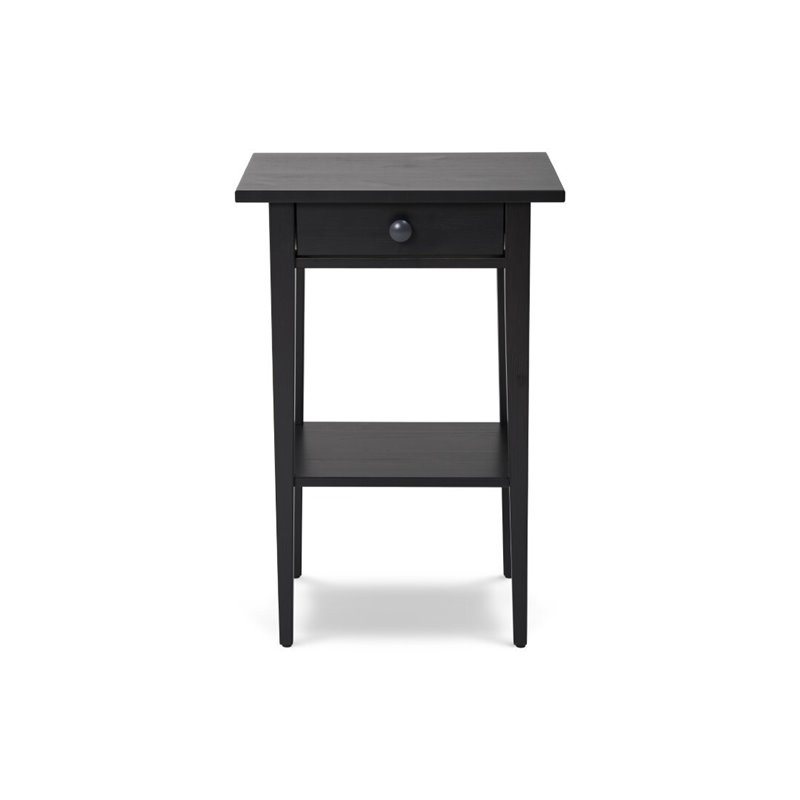 Тумба КЫМОР 1 ящик Черный