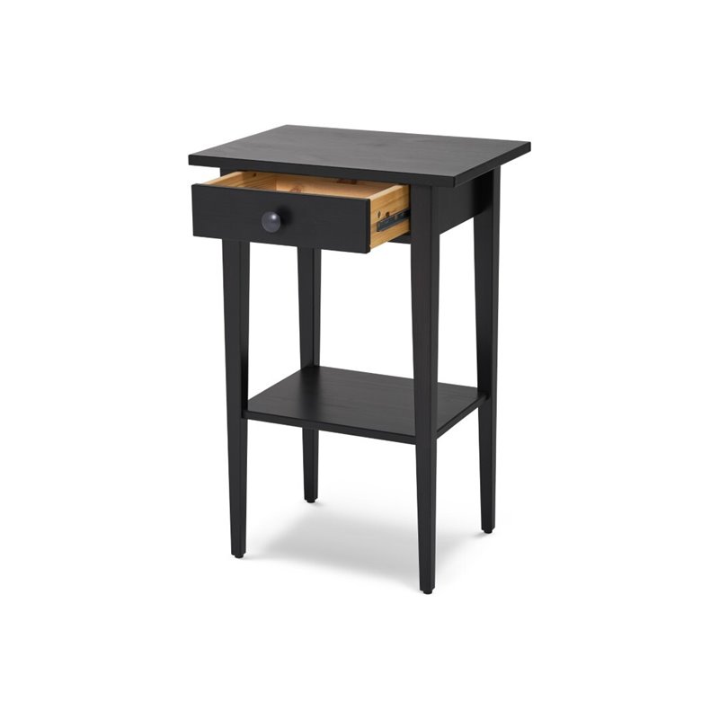 Тумба КЫМОР 1 ящик Черный