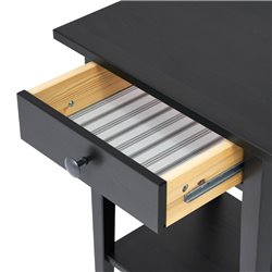 Тумба КЫМОР 1 ящик Черный